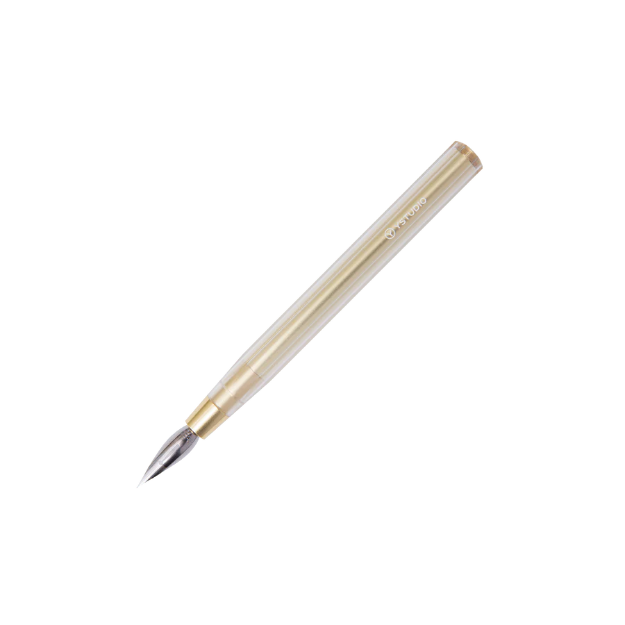 Glamour Evolve - Elemental Dip Pen - Brass Gold
