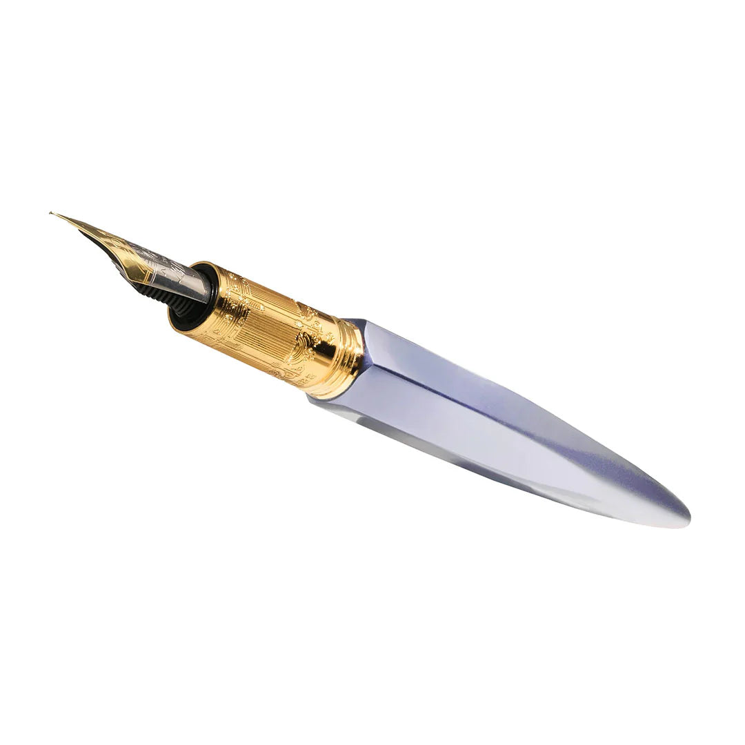 The Marquise Fountain Pen - Pearl Drop Blue - Medium