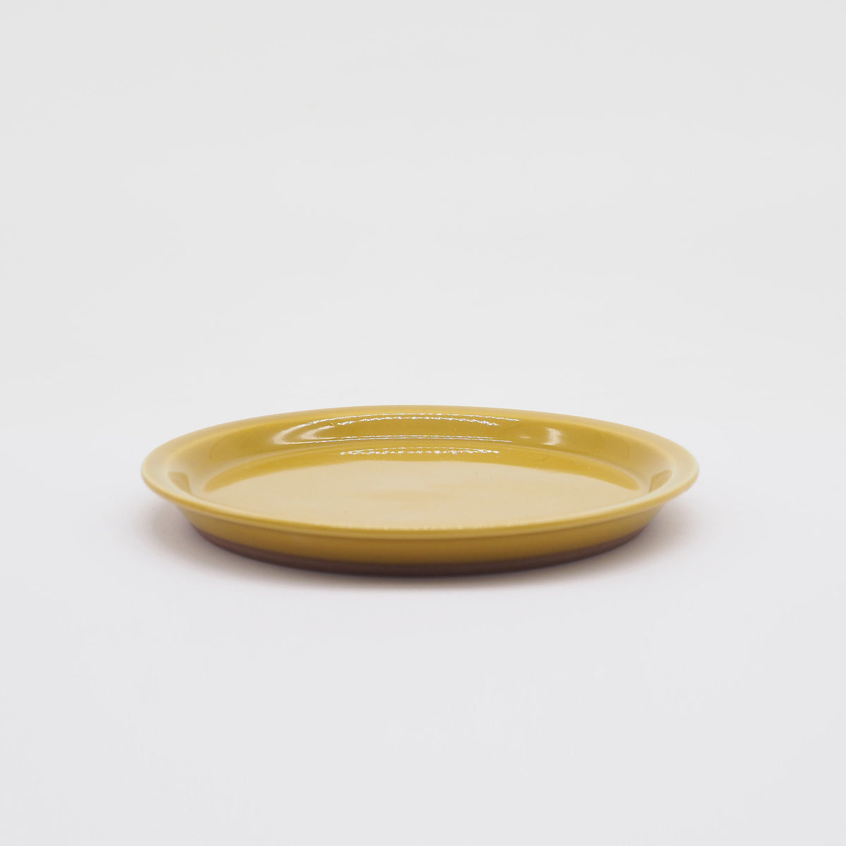 CHIPS PLATE S - solid mustard