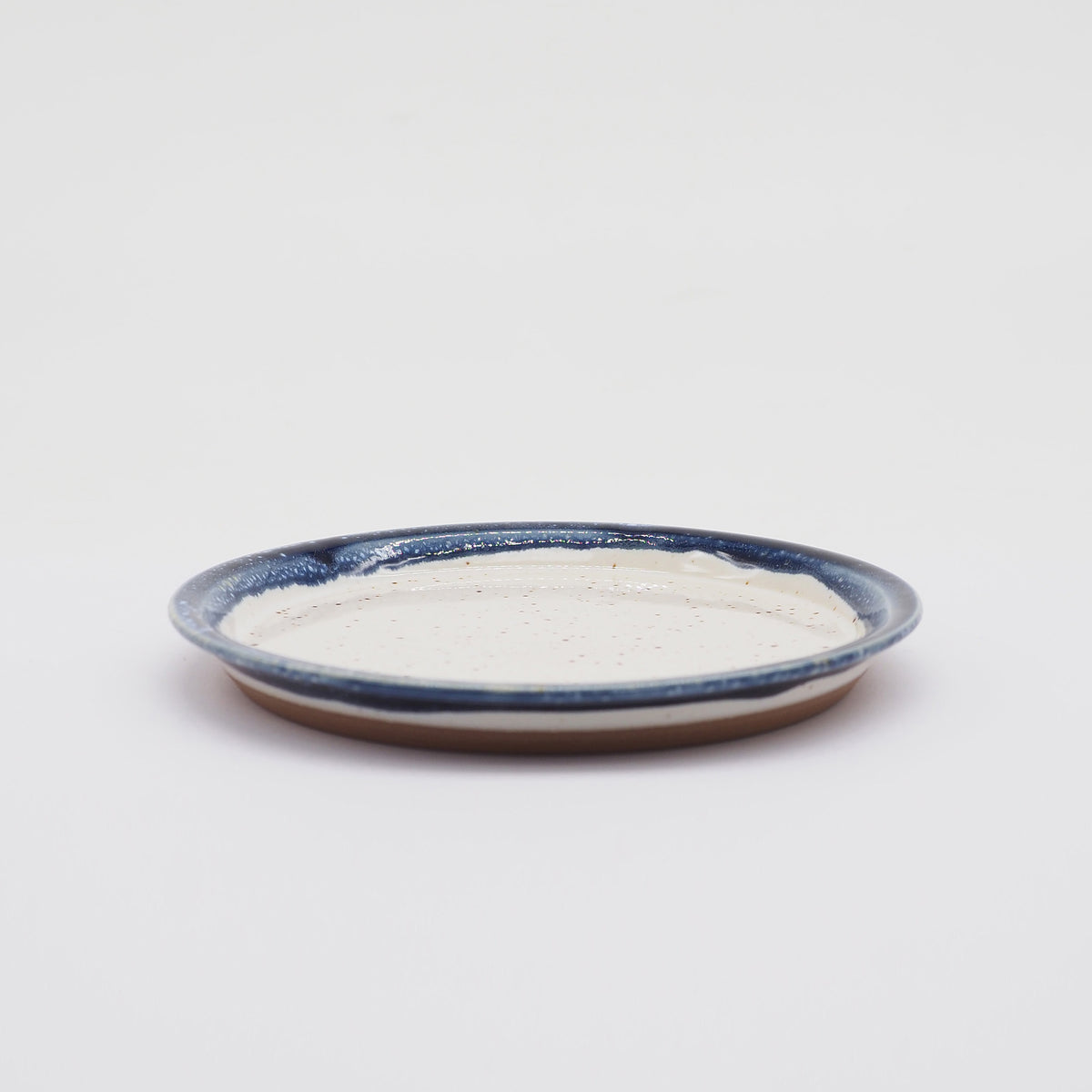CHIPS PLATE S - white-navy drop