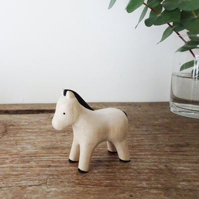 Pole pole wooden animal Pony