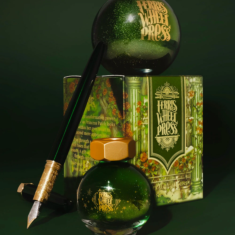 Ferritales 20ml Fountain Pen Ink - Emerald Gardens