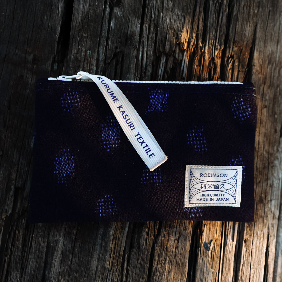 Pouch M Dot Navy/Blue