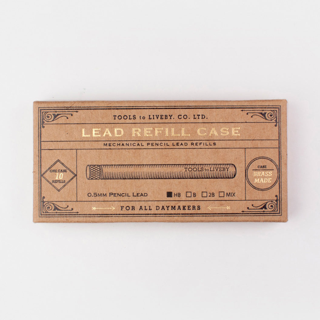 lead refill / HB / 0.5mm lead / 10 refills per stick