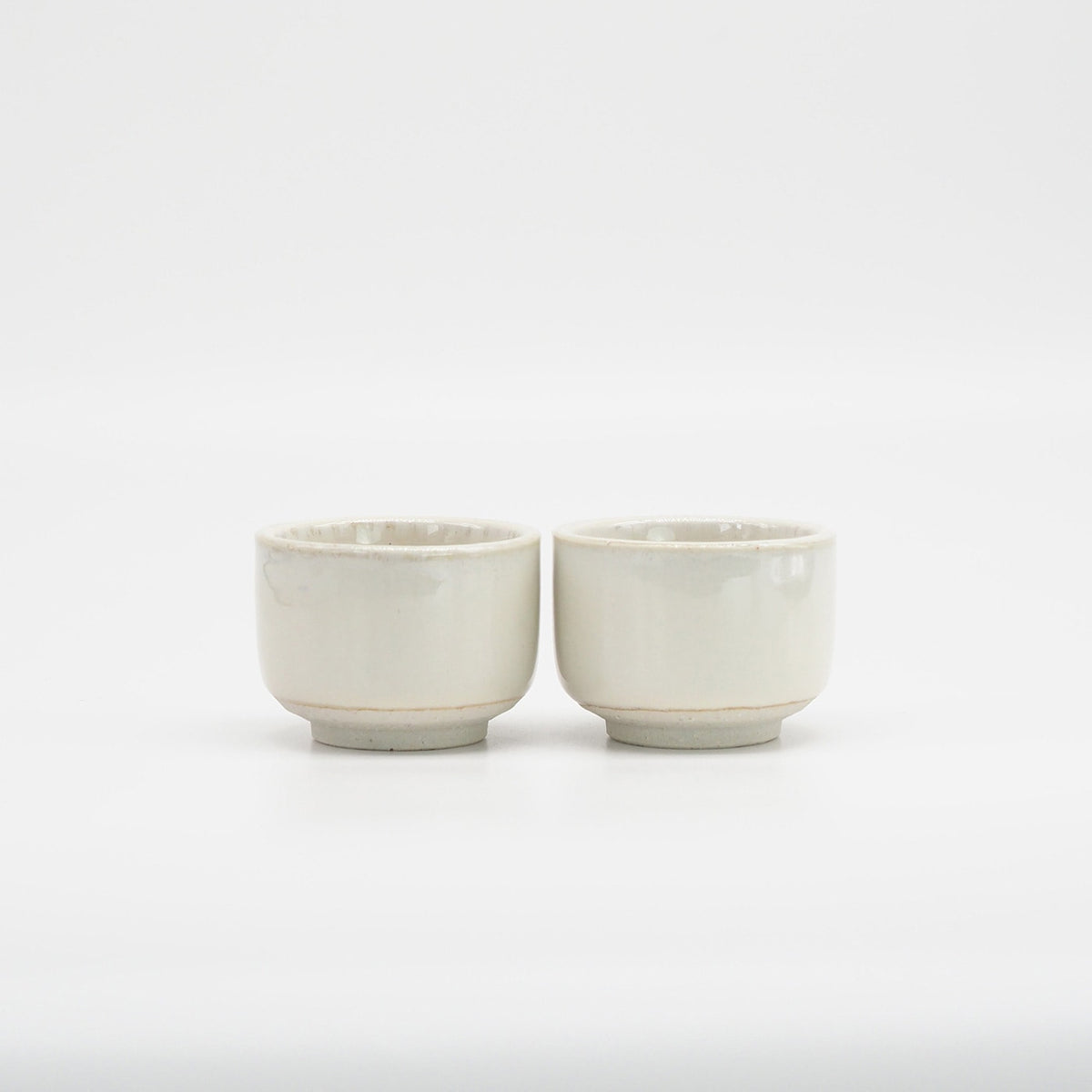 Sake cup set 2 - Heuge - Shino