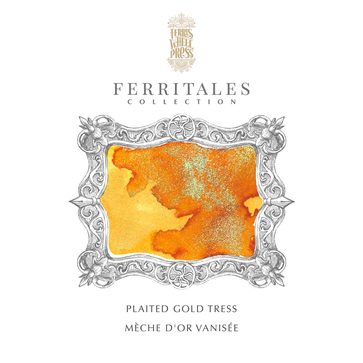Ferritales 20ml Fountain Pen Ink - Plaited Gold Tress