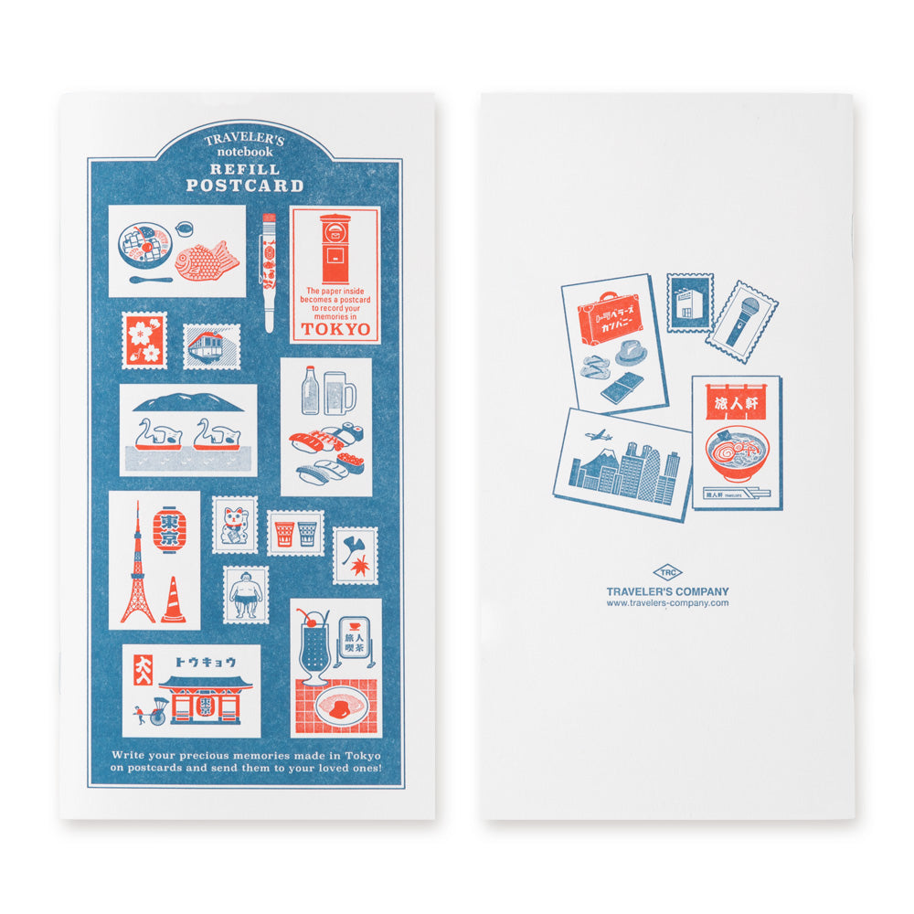 TRAVELER'S notebook TOKYO  Postcard