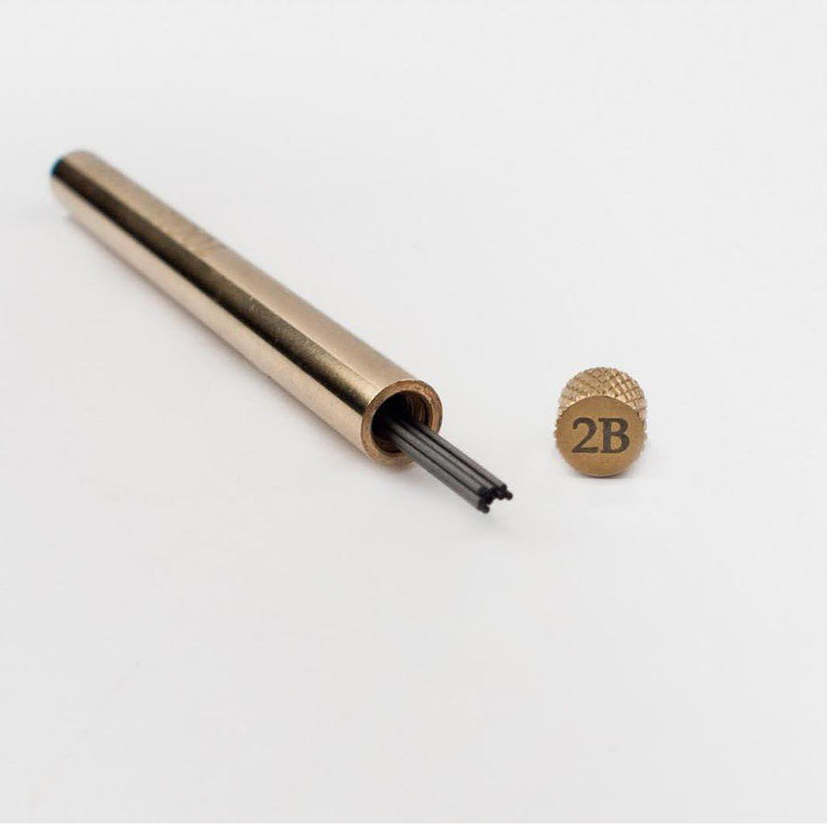 lead refill / 2B / 0.5mm lead / 10 refills per stick