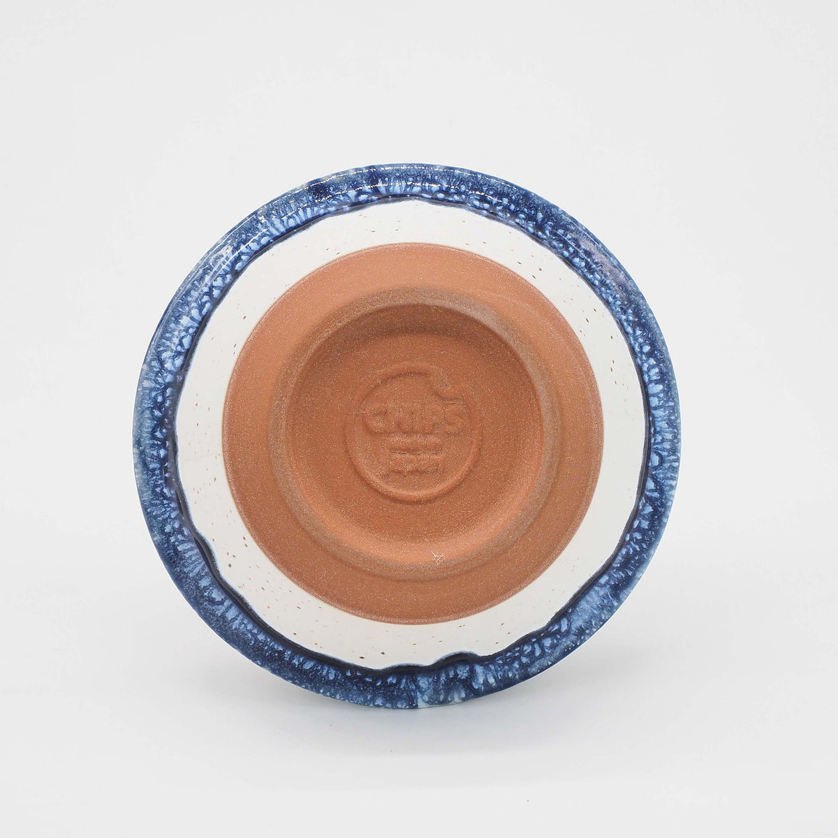 CHIPS BOWL - white-navy drop