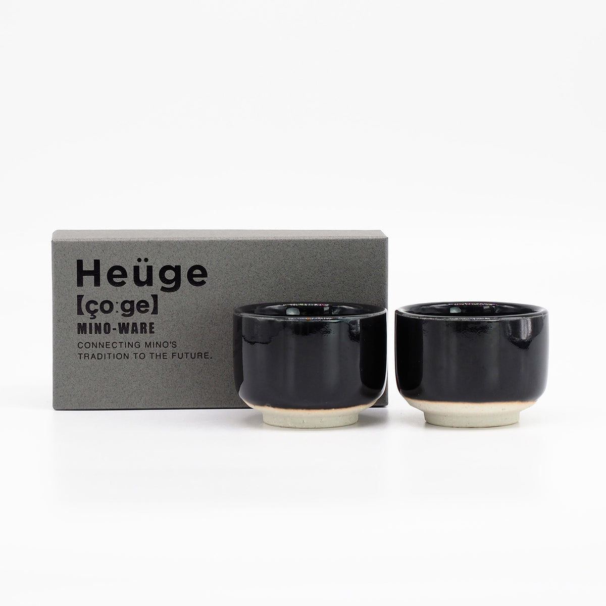 Sake cup set 2 - Heuge - Setoguro