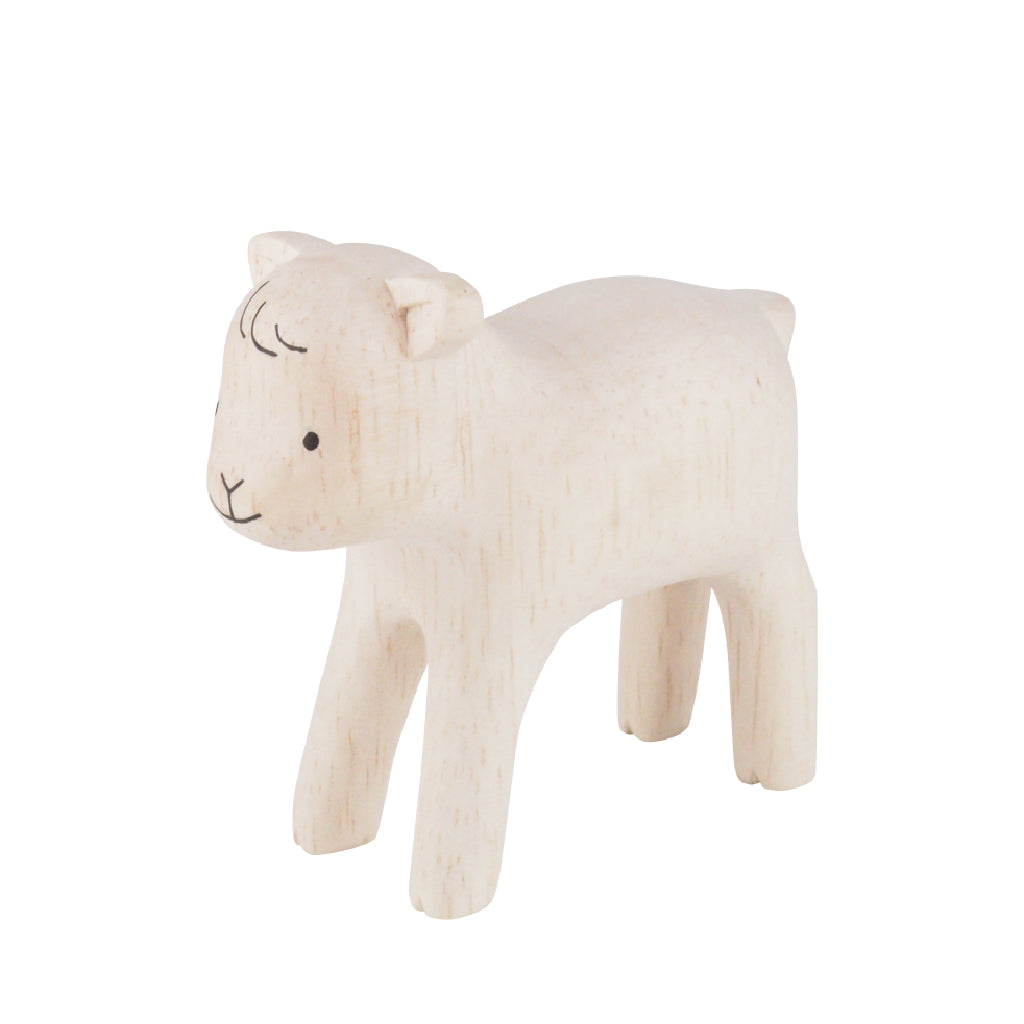 Pole pole wooden animal Kid goat
