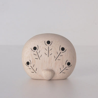 Pole pole wooden animal Peacock